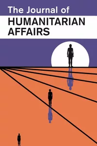 Journal of Humanitarian Affairs_Cover